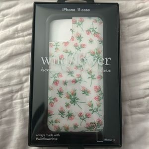 Brand new Wildflower Iphone 11 Phone case.